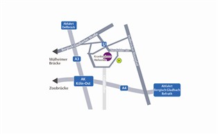 Lageplan Holweide