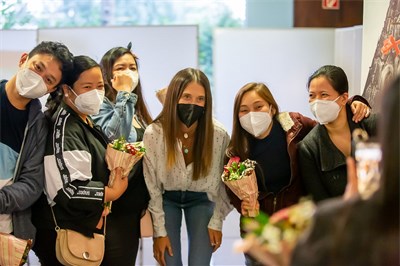 Philippinische Pflegekräfte der Kliniken Köln, Foto: @ Panousi