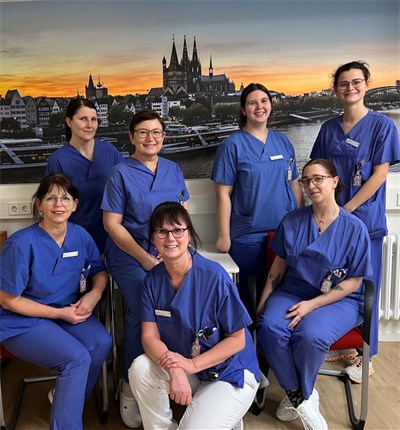 Das Team der Strahlentherapie der Kliniken Köln, Foto: @ Gladysch