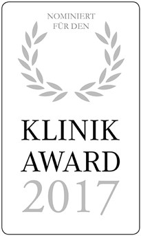 Nominierungslogo KlinikAward 2017