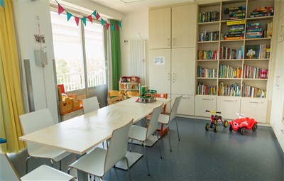 stationseigenes Spielzimmer