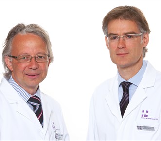 Prof. E. Stoelben und Prof. W. Windisch, Chefärzte Lungenklinik Köln-Merheim. Foto: B. Fürst-Fastré