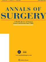 Titelblatt der Fachzeitschrift Annals of Surgery