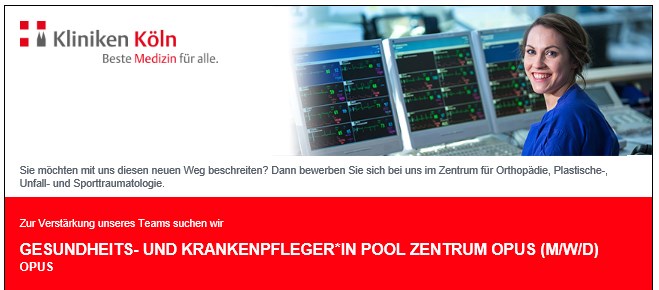 Gesundheits- und Krankenpfleger*in Pool